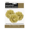 TISSUE PUFF GOLD 3PCS - Image 2