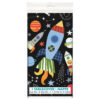 PLASTIC TABLE COVER OUTER SPACE 137X213CM - Image 2