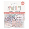 CONFETTI HAPPY BIRTHDAY ROSE GOLD GLITZ 14G - Image 2