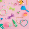BRACELET FAVOUR SHINY HEART 7CM 12PCS - Image 2