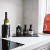 TRAY MARBLE BLACK 15X30CM - Image 2