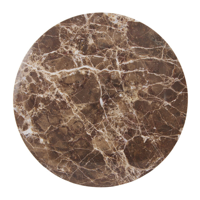 TRAY MARBLE BROWN 30CM - Image 4