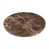 TRAY MARBLE BROWN 30CM