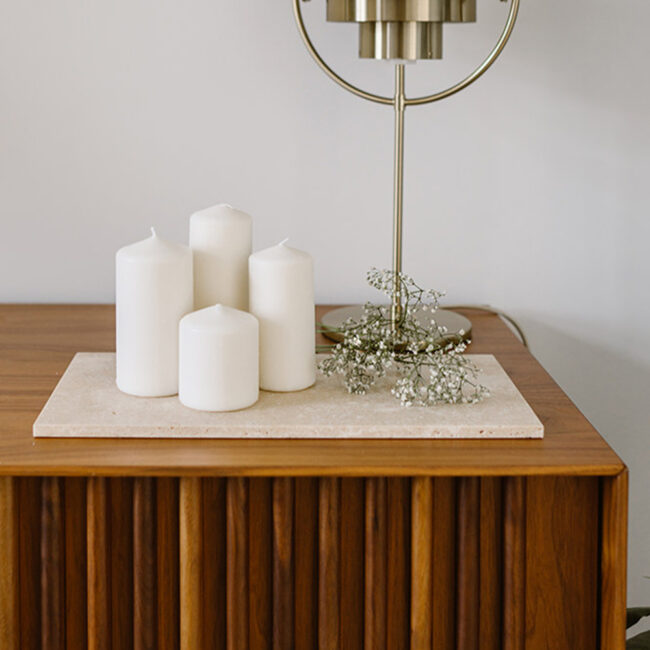 TRAY TRAVERTINE 10X25CM - Image 4