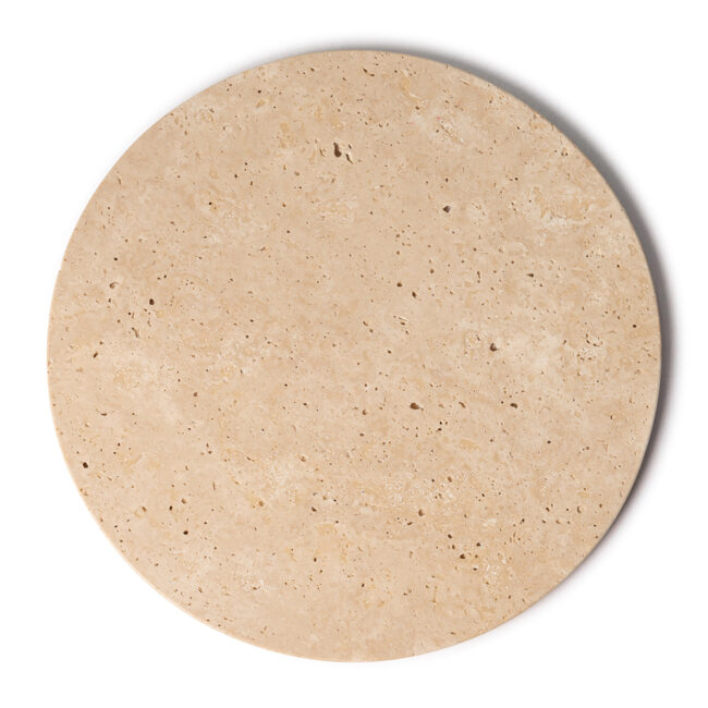 TRAY ROUND TRAVERTINE 30CM - Image 6