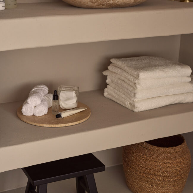 TRAY ROUND TRAVERTINE 30CM - Image 4