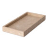 TRAY WITH EDGE TRAVERTINE 30X15CM