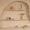 TRAY WITH EDGE TRAVERTINE 30X15CM - Image 2