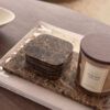 COASTERS ORGANIC BROWN 10X10X1CM 4PCS - Image 3