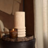 TRAY WITH EDGE MARBLE BROWN 30CM - Image 3