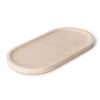 TRAY TRAVERTINE OVAL 30X15CM