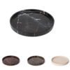TRAY WITH EDGE MARBLE 30CM