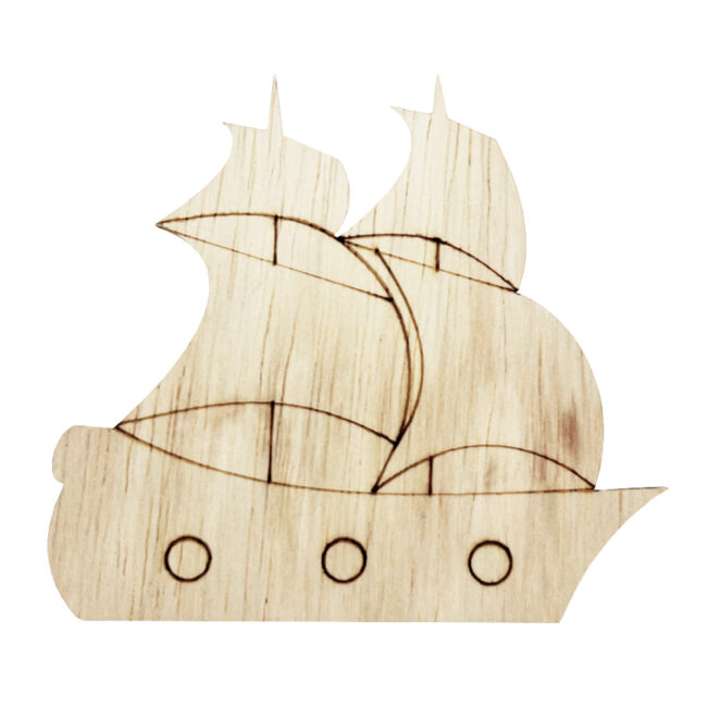 WOODEN BOAT NATURAL