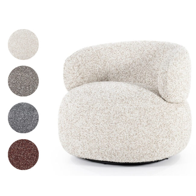 LOUNGE CHAIR MAEVE MAYWOOD 82X85X72CM