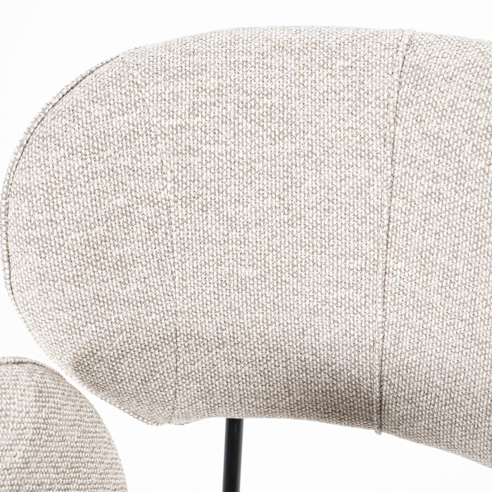 CHAIR ROSALIN MOON 60X61X83CM - Image 11