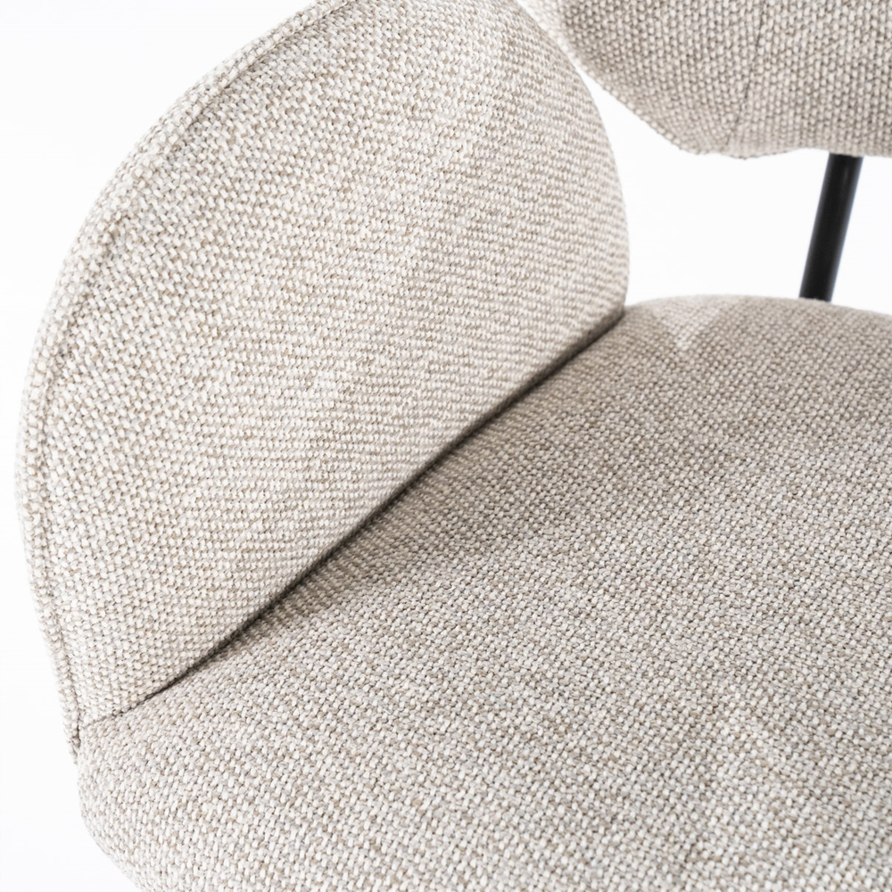CHAIR ROSALIN MOON 60X61X83CM - Image 12