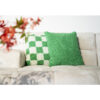PILLOW CHESS GREEN 45X45CM - Image 2