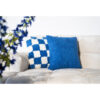 PILLOW CHESS BLUE 45X45CM - Image 2