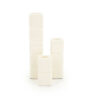 CANDLE HOLDER CUBE BEIGE