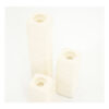CANDLE HOLDER CUBE BEIGE - Image 2