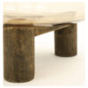 BOWL BARON DECOR GLASS AND WOOD 46X46X25CM - Image 5