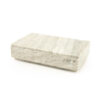 STORAGE BOX SHARI LARGE MARBLE 30X18X7CM