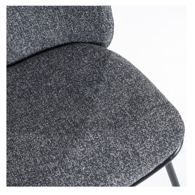 CHAIR CLYPSO ANTHRACITE 44X42X80CM - Image 4