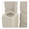 CANDLE HOLDER CUBE TAUPE - Image 3