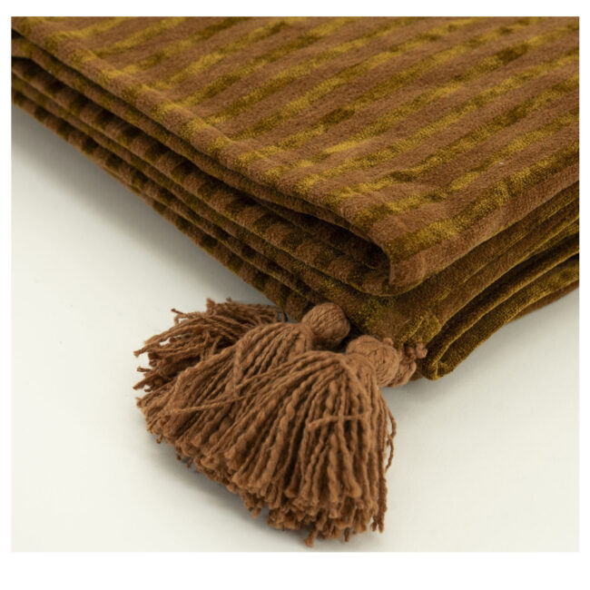 PLAID SIRUN MUSTARD 170X130CM - Image 3