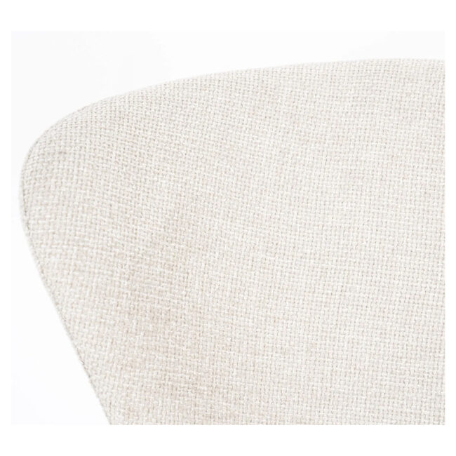 CHAIR SPINNER BEIGE 49X59X82CM - Image 4