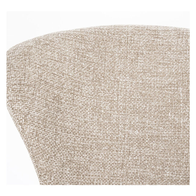 CHAIR SPINNER TAUPE 49X59X82CM - Image 4