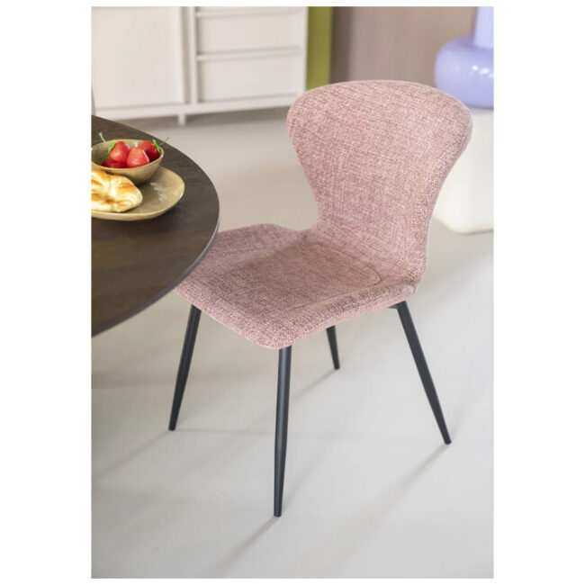CHAIR SPINNER OLD PINK 49X59X82CM - Image 3