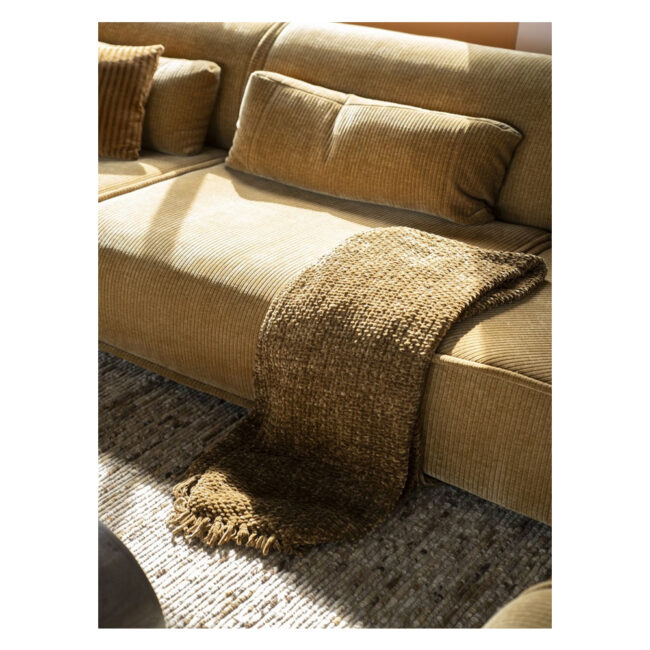 PLAID HYDE MUSTARD 170X130CM - Image 3