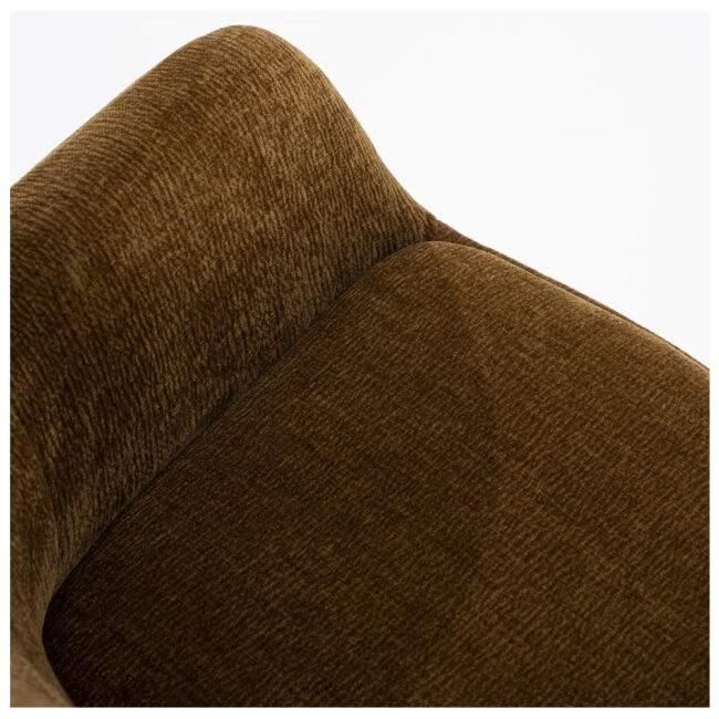 CHAIR BLISS WITH ARMREST MUSTARD 59X66X88CM - Image 4