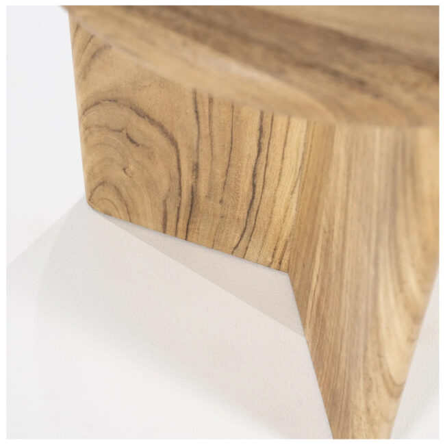 COFFEE TABLE LEOTI SMALL NATURAL 45X45X45CM - Image 3