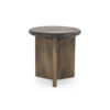 COFFEE TABLE LEOTI SMALL BROWN 45X45X45CM