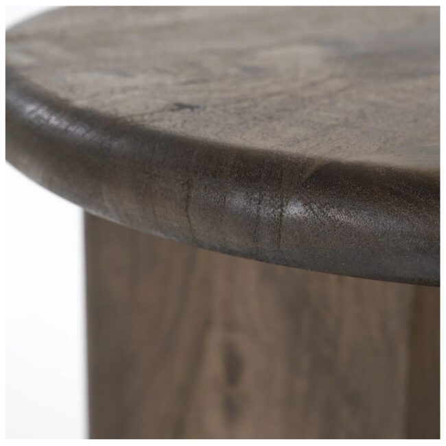 COFFEE TABLE LEOTI MEDIUM BROWN 60X60X36CM - Image 4