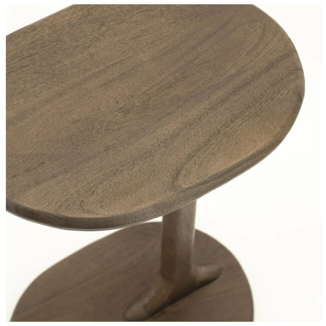 SIDE TABLE FENIX BROWN 40X30X55CM - Image 4