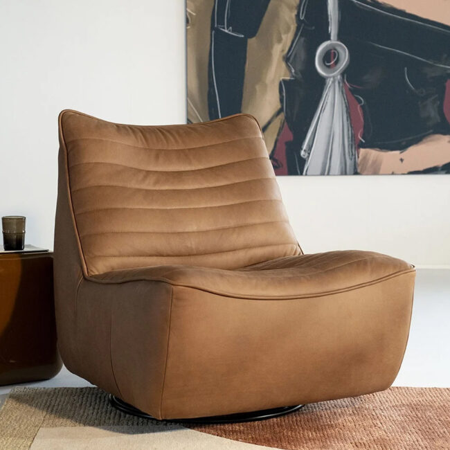 ARMCHAIR MATTHEW GRIS BROWN 81X89X85CM - Image 3