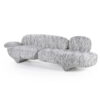 SOFA JAYDEN BARKLEY GREY 265X87X78CM - Image 3