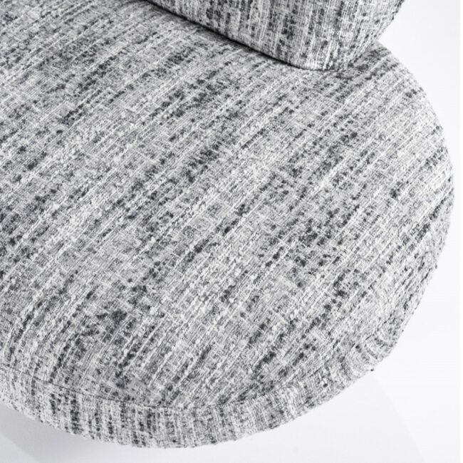 SOFA JAYDEN BARKLEY GREY 265X87X78CM - Image 7