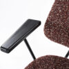CHAIR JON WITH ARMREST MAYWOOD RED 62X57X82CM - Image 4