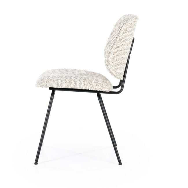 CHAIR JON MAYWOOD BEIGE 49X58X82CM - Image 4