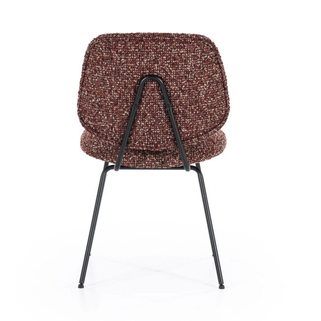 CHAIR JON MAYWOOD RED 49X58X82CM - Image 4