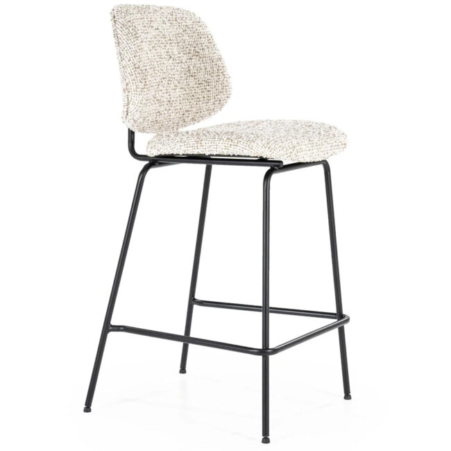 BARCHAIR JON MAYWOOD BEIGE 45X52X95CM - Image 4