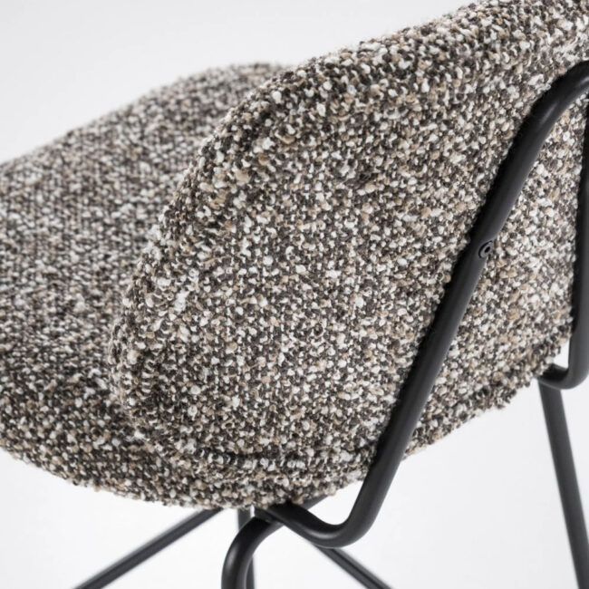 BARCHAIR JON MAYWOOD TAUPE 45X52X95CM - Image 6