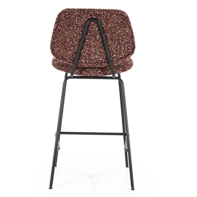 BARCHAIR JON MAYWOOD RED 45X52X95CM - Image 3
