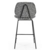 BARCHAIR JON MAYWOOD BLACK 45X52X95CM - Image 4