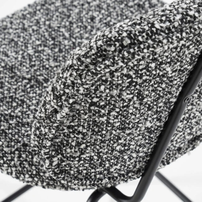 BARCHAIR JON MAYWOOD BLACK 45X52X95CM - Image 6