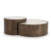 COFFEE TABLE SET HAZEL D55X40 D79X30CM